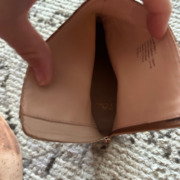 J. Crew Brown Suede Ankle Boots with Braided Texture - Picture 8 of 8